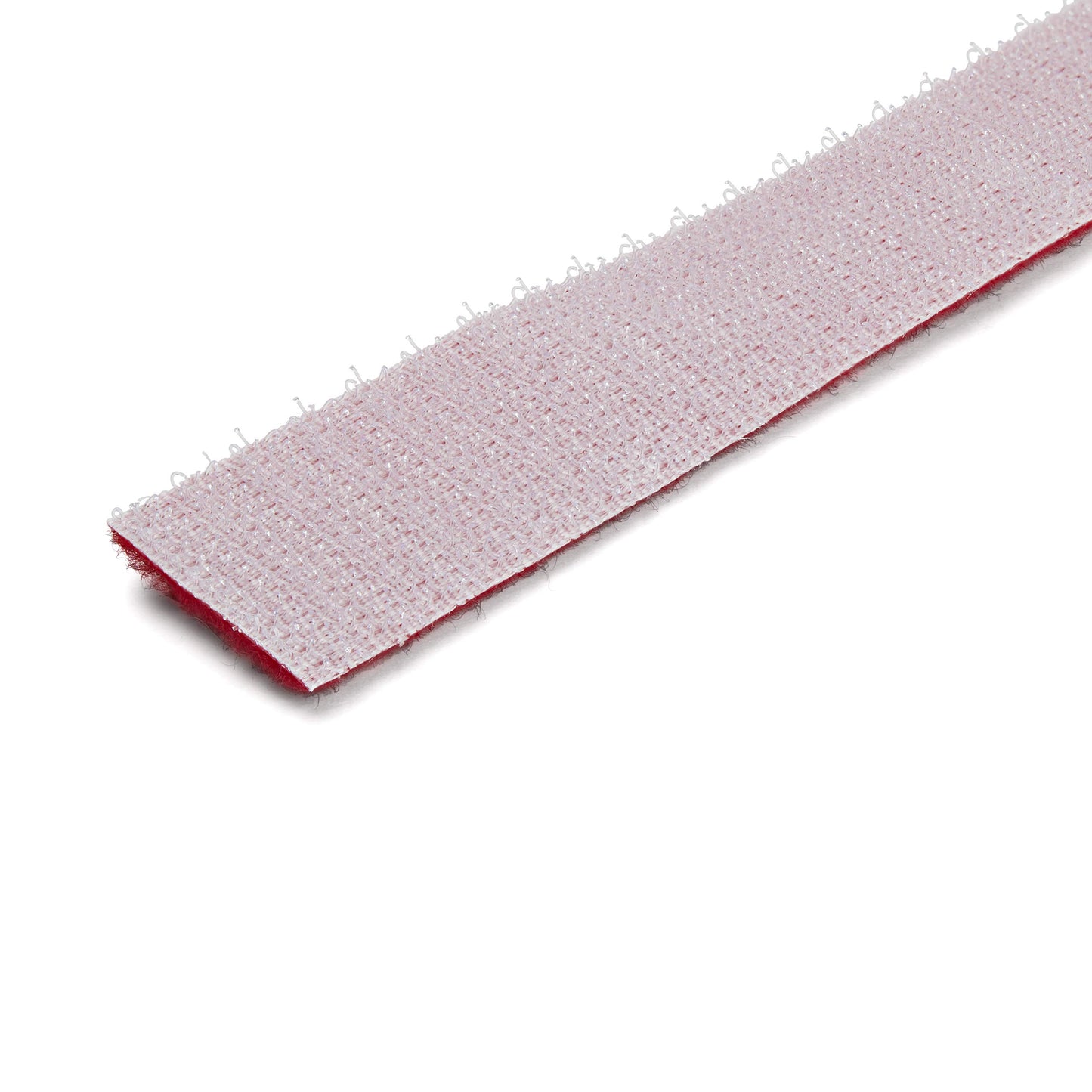 Hook and Loop Tape - 100 ft. - Reusable Adjustable Cable Ties - Red (HKLP100RD)