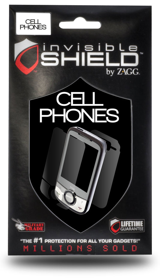 Open Box ZAGG SAMGALCAPLE InvisibleShield for Samsung Galaxy Captivate S, Full Body, Screen Protector, Retail Packaging, 1-Pack (Clear)