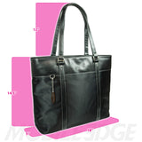 Mobile Edge METU01 Ultra Tote Case for Laptops (Black)