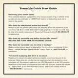 Crosley CR8005A-BK Cruiser Portable 3-Speed Turntable, Black