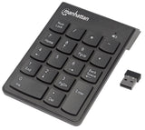 Manhattan Wireless Numeric keypad Black 178846
