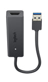 Logitech Screen Share-Conference Room HDMI Adapter for Laptops, PC and Tablets