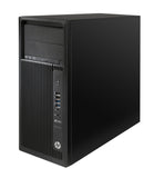 HP 2VN35UT#ABA Workstation Z240, Mini Tower, 16 GB Ram, 512 GB SSD, Intel HD Graphics, Black