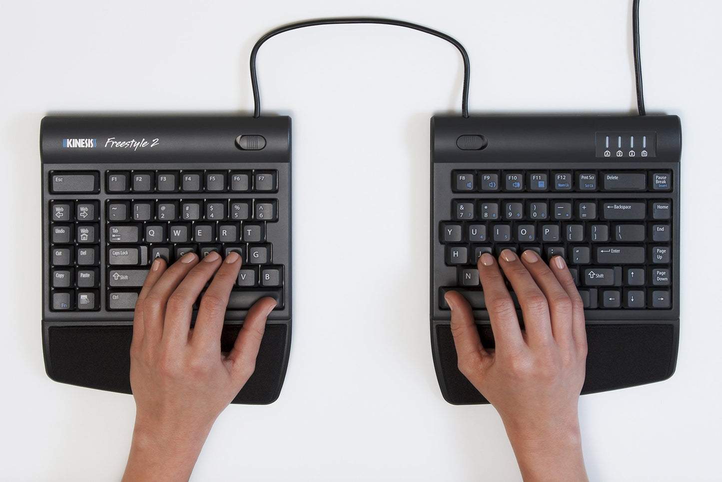 Kinesis Freestyle2 Palm Support Accessory Kit for Freestyle2 Keyboard, Black, Pa