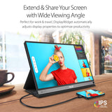 ASUS ZenScreen MB16ACM 15.6" Portable Monitor Full HD (1920 x 1080) IPS Eye Care USB Type-C Anti-Glare Screen