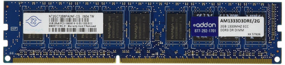 2gb Ecc Ddr3 1333mhz 240-Pin Dual Rank Oem Factory Original Dimm