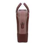 McKlein 18564 USA Harpswell 17" Nylon Dual Compartment Laptop Briefcase Khaki