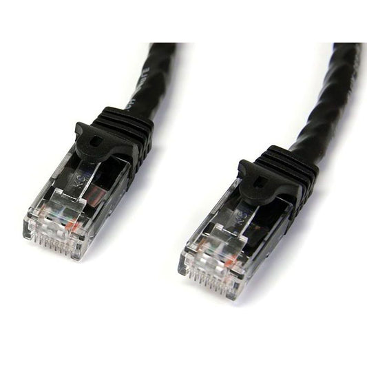 StarTech.com N6PATCH35BK Gigabit Snagless RJ45 UTP Cat6 Patch Cable, 35-Feet (Black)