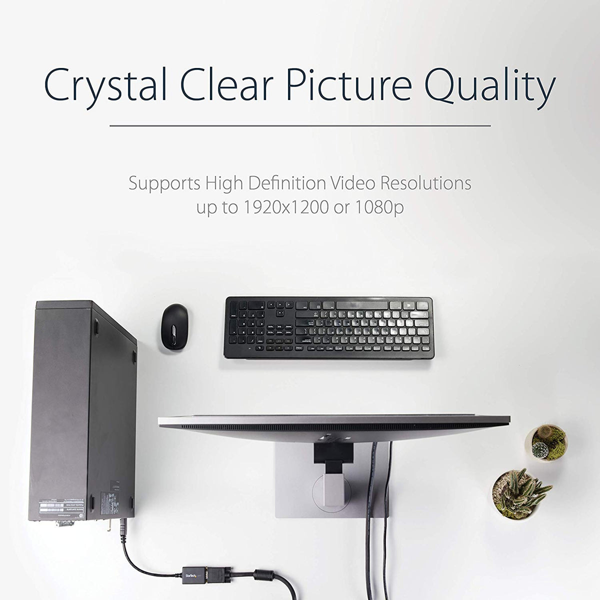 StarTech.com DisplayPort to HDMI 4K Audio/Video Converter