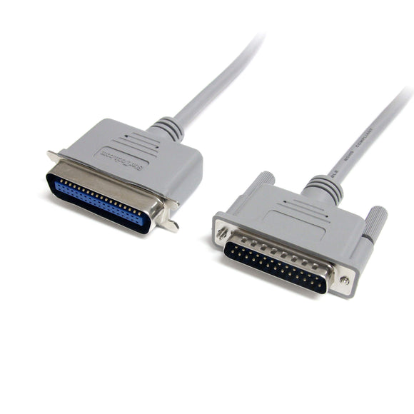 StarTech.com 6 ft DB25 to Centronics 36 Parallel Printer Cable - M/M - Printer Cable - DB-25 (M) to 36 pin Centronics (M) - 6 ft - PB6_