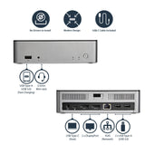 StarTech.com Dual Monitor USB C Dock - 4K - Dual DisplayPort - 2.5in SSD / HDD Bay - with Power Delivery - Laptop Docking Station (MST30C2HDPPD)