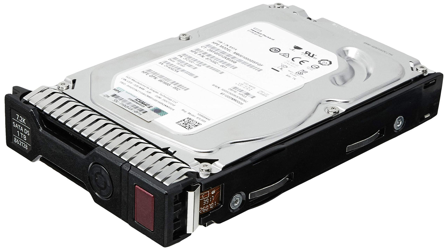 HPE 861691-B21 1TB 3.5" LFF SATA Midline 7200RPM Internal Hard Drive