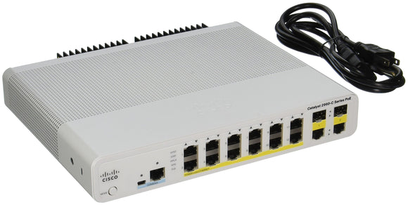 Cisco Catalyst WS-C2960C-12PC-L Ethernet Switch (WS-C2960C-12PC-L)