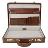 McKleinUSA 80454 Lawson Leather Attache Case, Brown