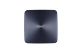 Pre-owned ASUS VivoMini Barebones Mini PC with Intel Core i7-7500U & Integrated 4K UHD Graphics, Midnight Blue (UN65U-M178M)