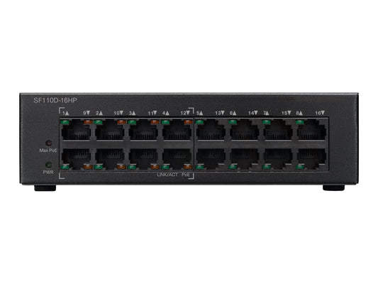 Cisco Systems SF110D-16HP-NA 16 Port Ethernet Switch