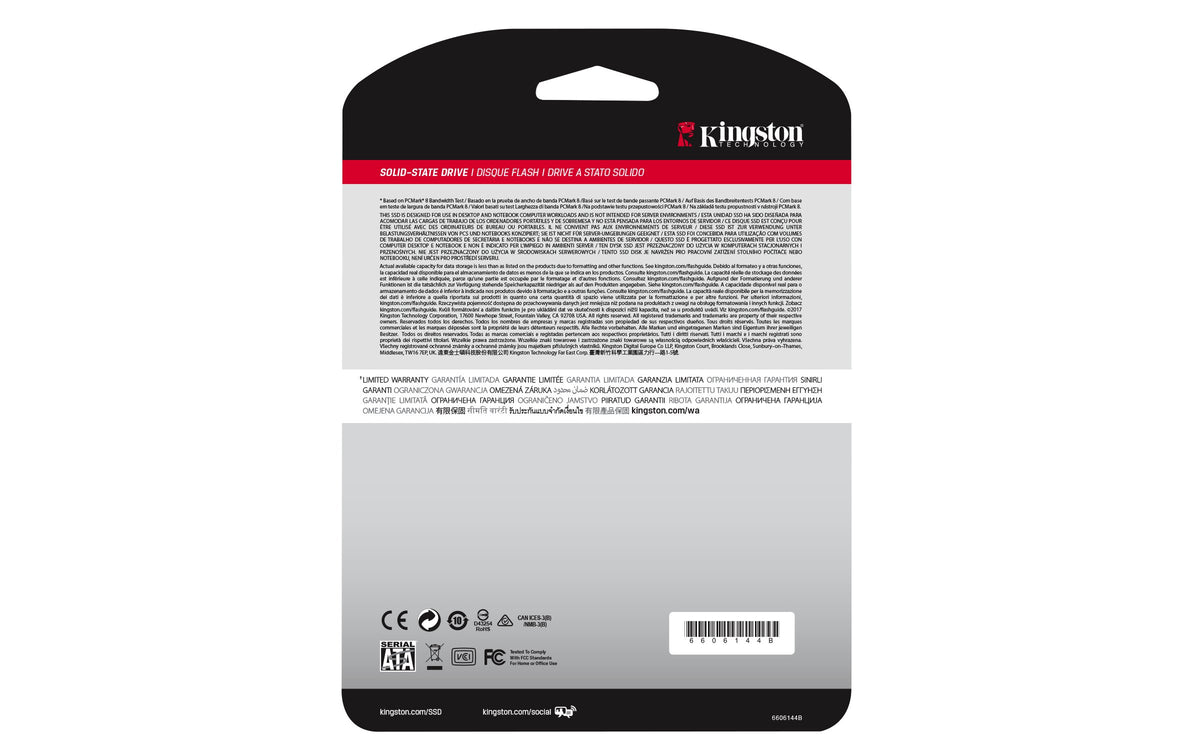 Kingston UV500 960 GB 2.5" Internal Solid State Drive - SATA