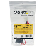 StarTech.com 20in Slimline SATA to SATA with LP4 Power Cable Adapter - Slim SATA Adapter - Slimline Adapter - Slim SATA to SATA (SLSATAF20)