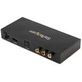 StarTech.com S-Video or Composite to HDMI Converter with Audio - 720p - NTSC & PAL - Analog to HDMI Upscaler - Mac & Windows (VID2HDCON2)