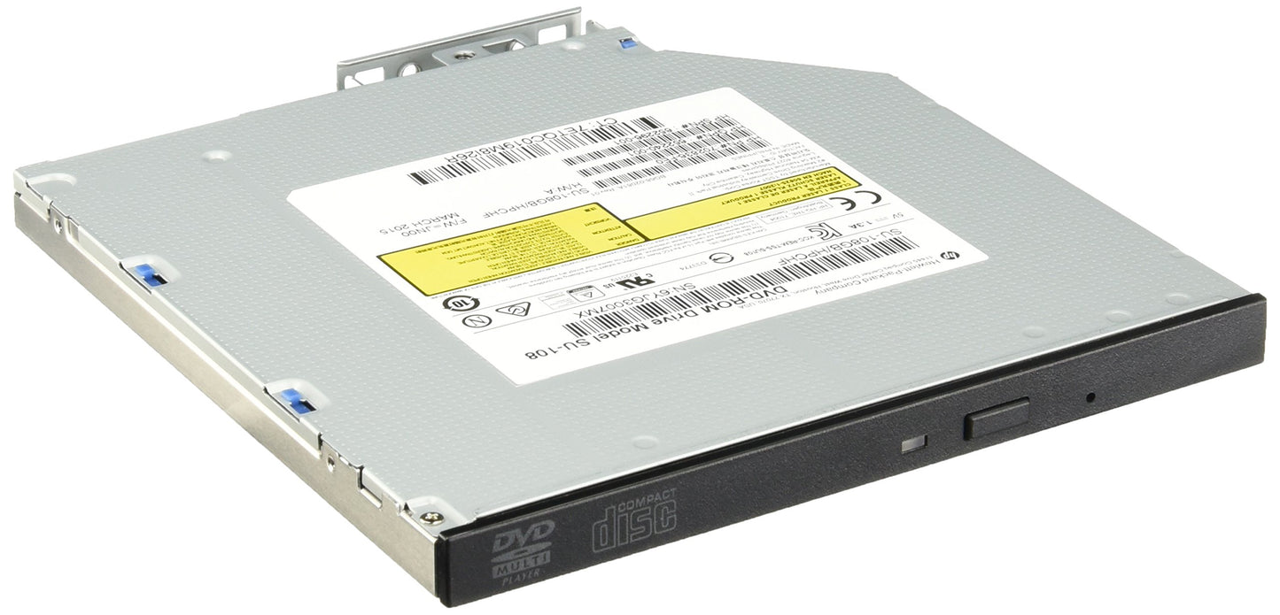 HP 9.5mm SATA DVD-ROM JackBlack Gen9 Optical Drive 726536-B21