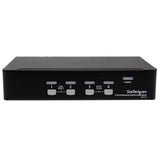 StarTech.com 4 Port Professional USB PS/2 KVM Switch - KVM Switch - 4 x KVM Port(s) - 1 Local User - Desktop - SV431H