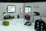 Fellowes Partition Additions Shelf, Dark Graphite