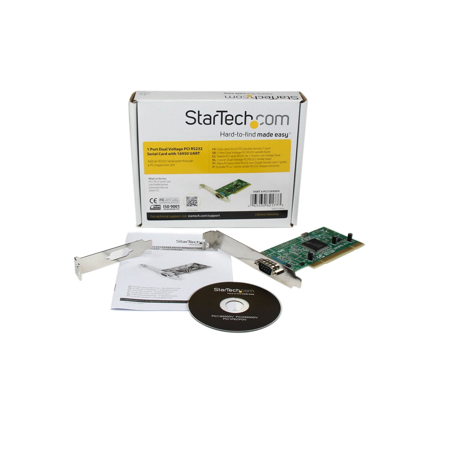 StarTech.com PCI1S950DV 1-Port Serial PCI Card