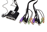 2-Port USB Hd Audio/Video Kvm Switch