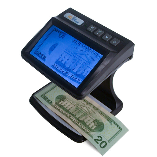 ROYAL SOVEREIGN RCD-4000D Dual Band Infrared Camera Counterfeit Detector, Black