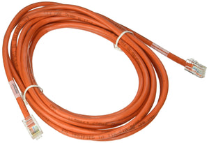 C2G 26704 Cat5e Crossover Cable - Non-Booted Unshielded Network Patch Cable, Orange (14 Feet, 4.26 Meters)