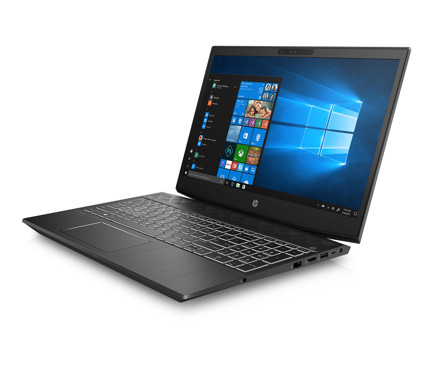 HP Pavilion Gaming 15.6" Laptop (Intel i7-8750H, 8GB, 1TBPlus16GB Optane, Win 10 Adv, NVIDIA GeForce GTX 1051) 15-cx0008ca