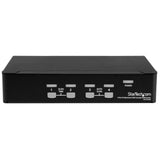 StarTech.com SV431DUSB 4-Port 1U Rack Mount USB PS/2 KVM Switch with OSD