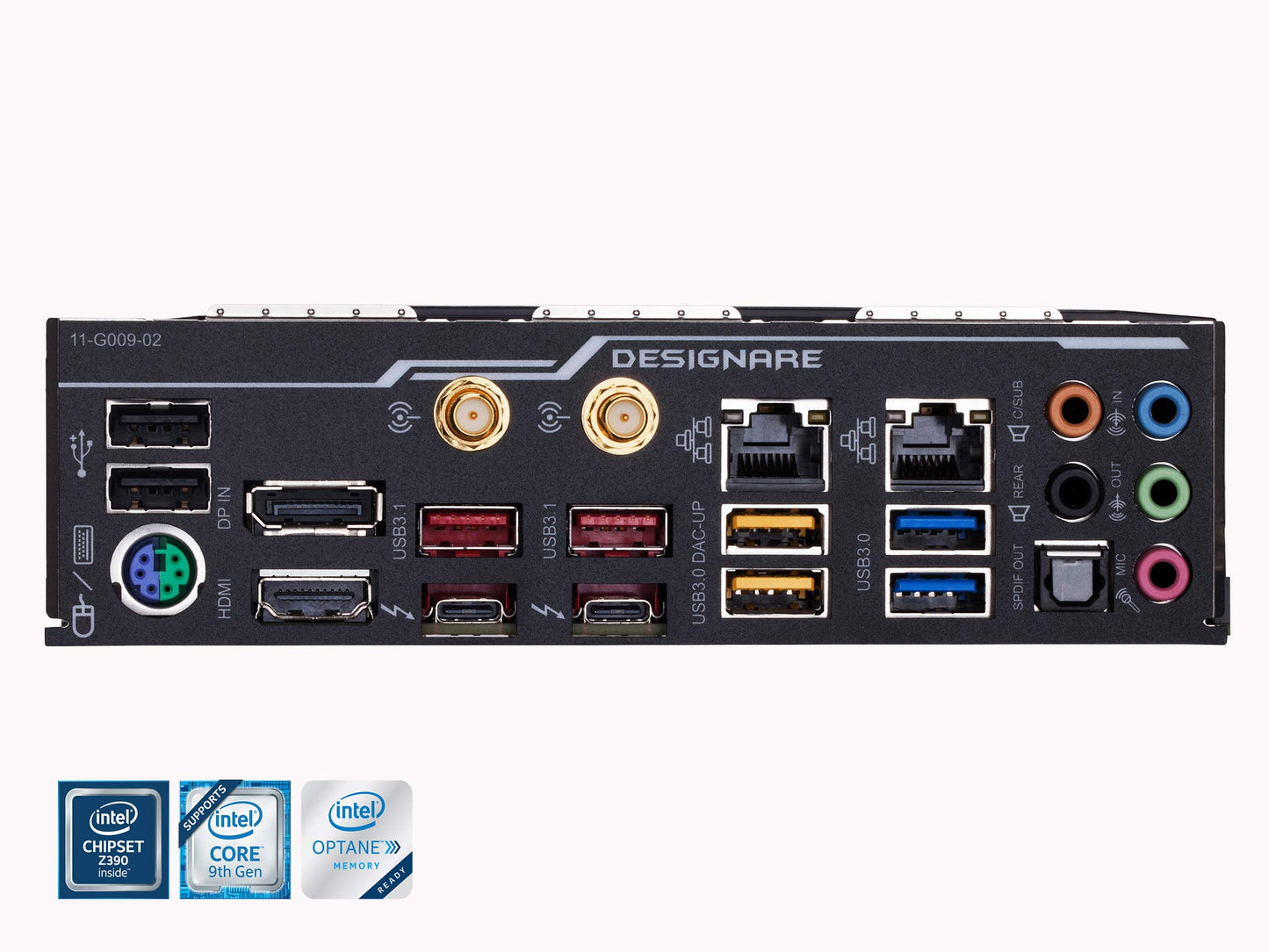 GIGABYTE Z390 DESIGNARE Gigabyte (Intel LGA1151/Z390/ATX/2xM.2/Thunderbolt 3/Onboard AC Wifi/12+1 Phases Digital Vrm