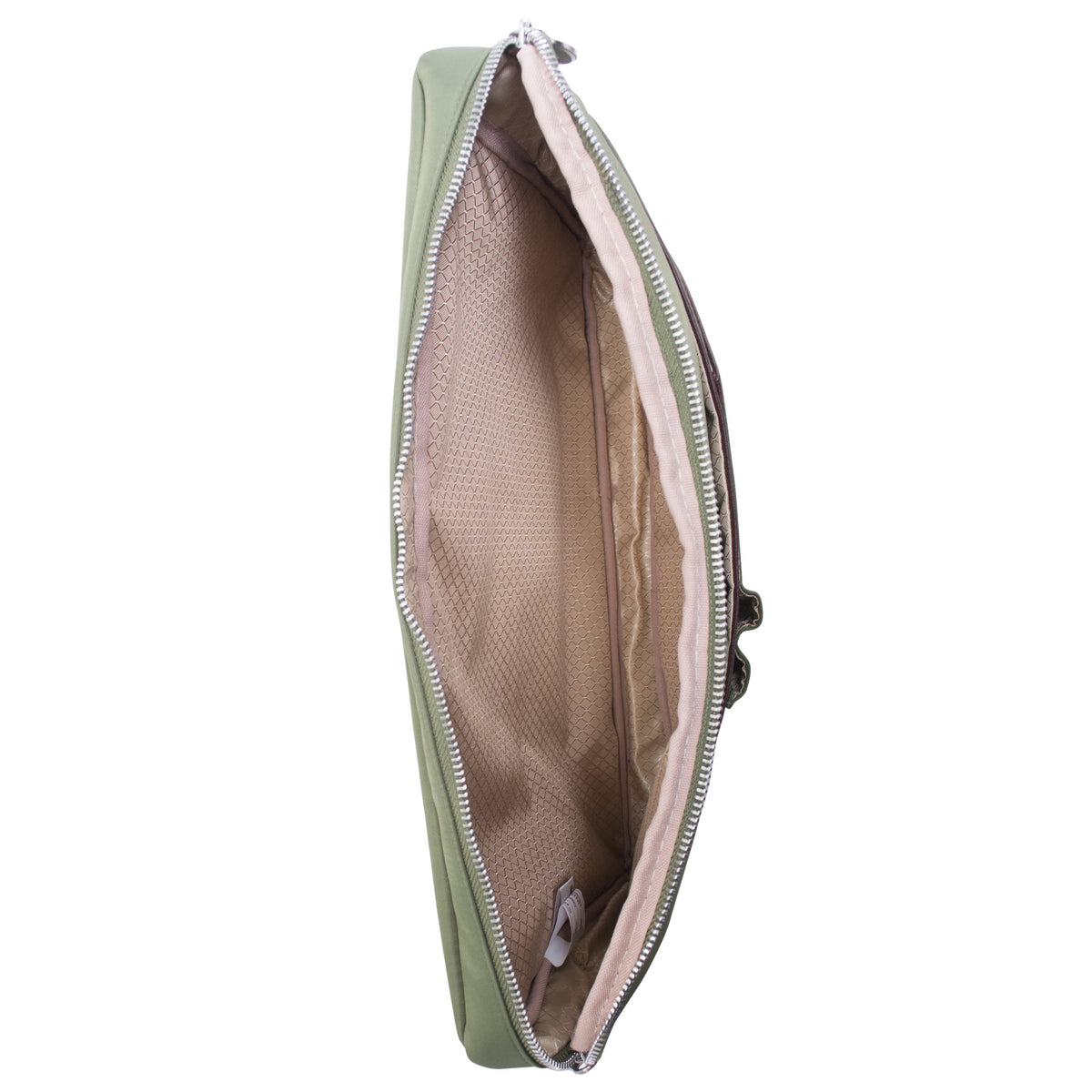 McKlein 18321 USA Auburn 15" Nylon Laptop Sleeve Green