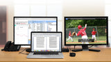 Aluratek USB 3.0 Dual Display Laptop Docking Station (AUDS0302F)