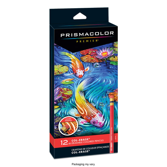 Col-Erase Erasable Colored Pencils 12/Pkg-Assorted