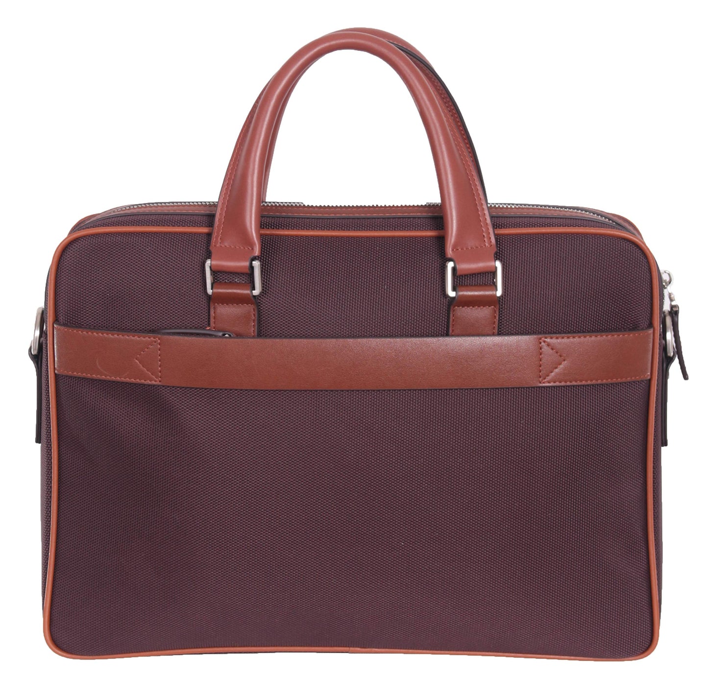 Medium 14 Inch Womens Leather Trim Laptop Pilot Case with Padded Notebook/Ultrabook Compartment (Tunis GFC016)