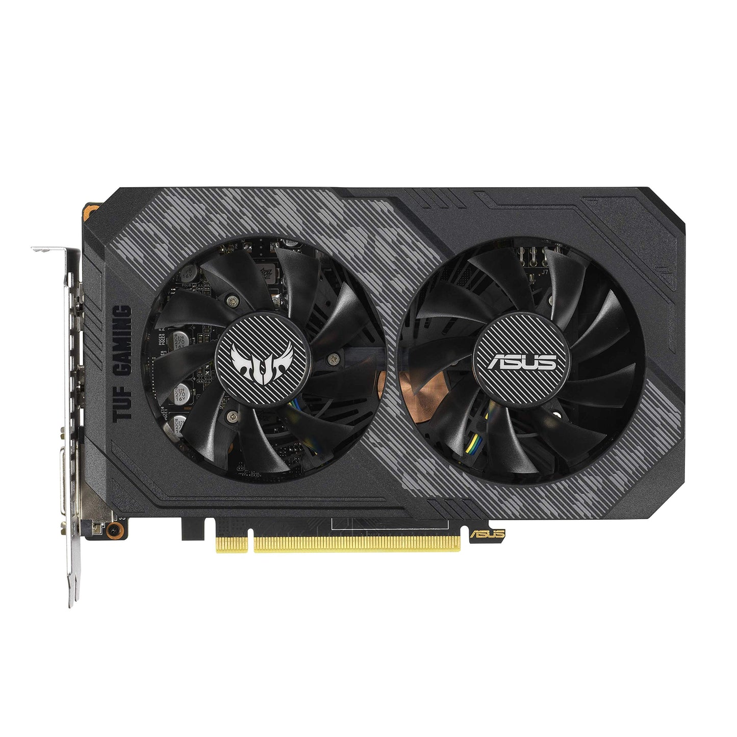 ASUS TUF Gaming GeForce GTX 1660 Overclocked 6GB Dual-Fan Edition HDMI DP DVI Gaming Graphics Card (TUF-GTX1660-O6G-Gaming)