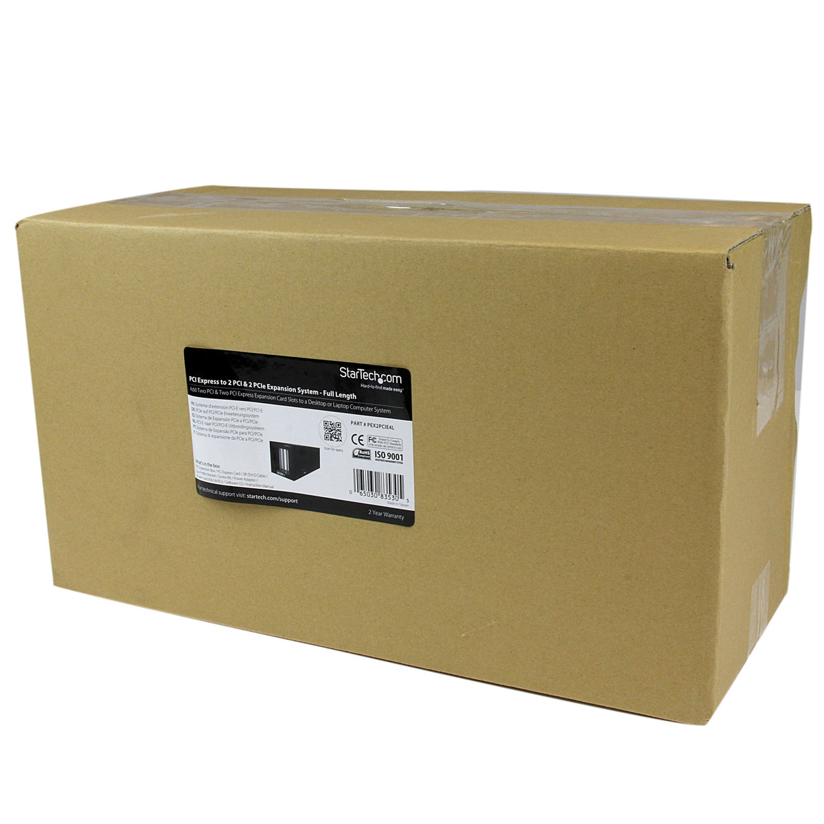 StarTech.com PCI Express to 2 PCI & 2 PCIe Expansion Enclosure System - Full Length