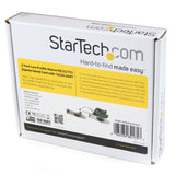 StarTech.com 2 Port Low Profile Native RS232 PCI Express Serial Card with 16550 UART - PCIe RS232 - PCI-E Serial Card (PEX2S553LP)