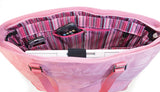 Mobile Edge METXK4 Komen Tote Pink Faux-Suede Fits up to 17.3-Inch Laptops