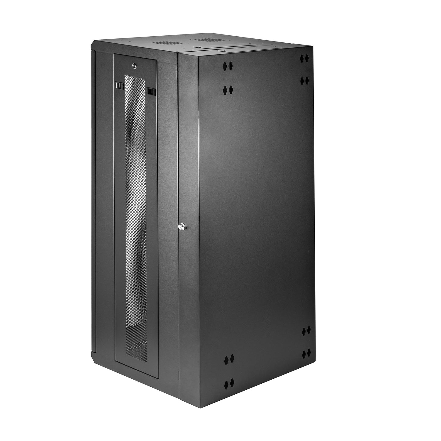 StarTech.com 26U Wall Mount Server Rack Cabinet - 4-Post Adjustable Depth (3" to 16") IT Data Equipment Enclosure w/ Cable Management - 200lb / 90kg (RK2620WALHM)