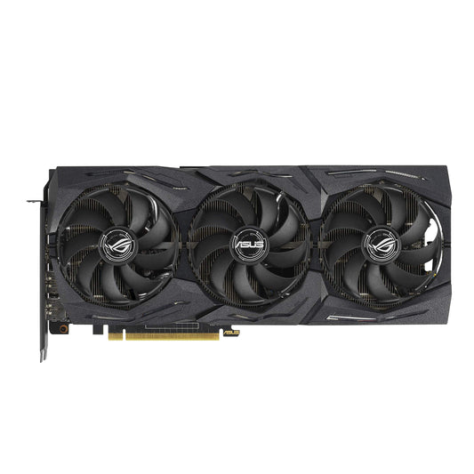 ASUS ROG Strix GeForce GTX 1660 Ti 6GB Overclocked Edition VR Ready HDMI 2.0 DP 1.4 Auto-extreme Graphics card (STRIX-GTX1660TI-O6G-GAMING)
