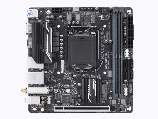 GIGABYTE H370N WiFi (LGA1151/Intel/H270/Mini ITX/USB 3.1 Gen 1 (USB3.0) Type C Type A/DDR4/Motherboard)