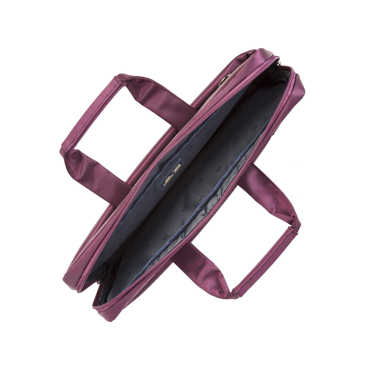 Rivacase 15.6 inch Stylish Laptop Shoulder Bag w/Padded Compartment - Violet