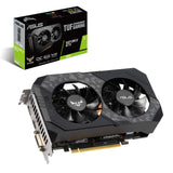 ASUS TUF Gaming GeForce GTX 1660 Overclocked 6GB Dual-Fan Edition HDMI DP DVI Gaming Graphics Card (TUF-GTX1660-O6G-Gaming)