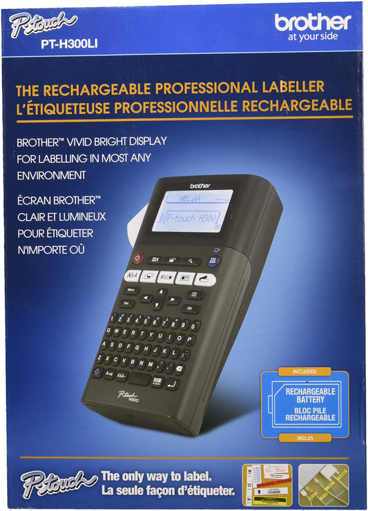 Brother Pth300Li RechargeableTake-It-Anywhere Labeler
