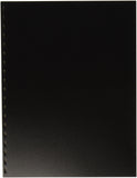 Swingline 3381626003 GBC Pre-Punched Binding Covers, 8-1/2 by 11-Inch, 10 Clear Front Covers and 10 Black Backs