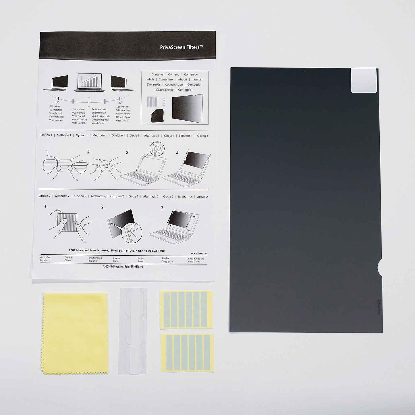 13.3"" Blackout Privacy Filter