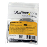 StarTech.com DVI-I to DVI-D Dual Link Video Cable Adapter F/M - DVI adapter - dual link - DVI-I (F) to DVI-D (M) - gray - DVIIDVIDFM